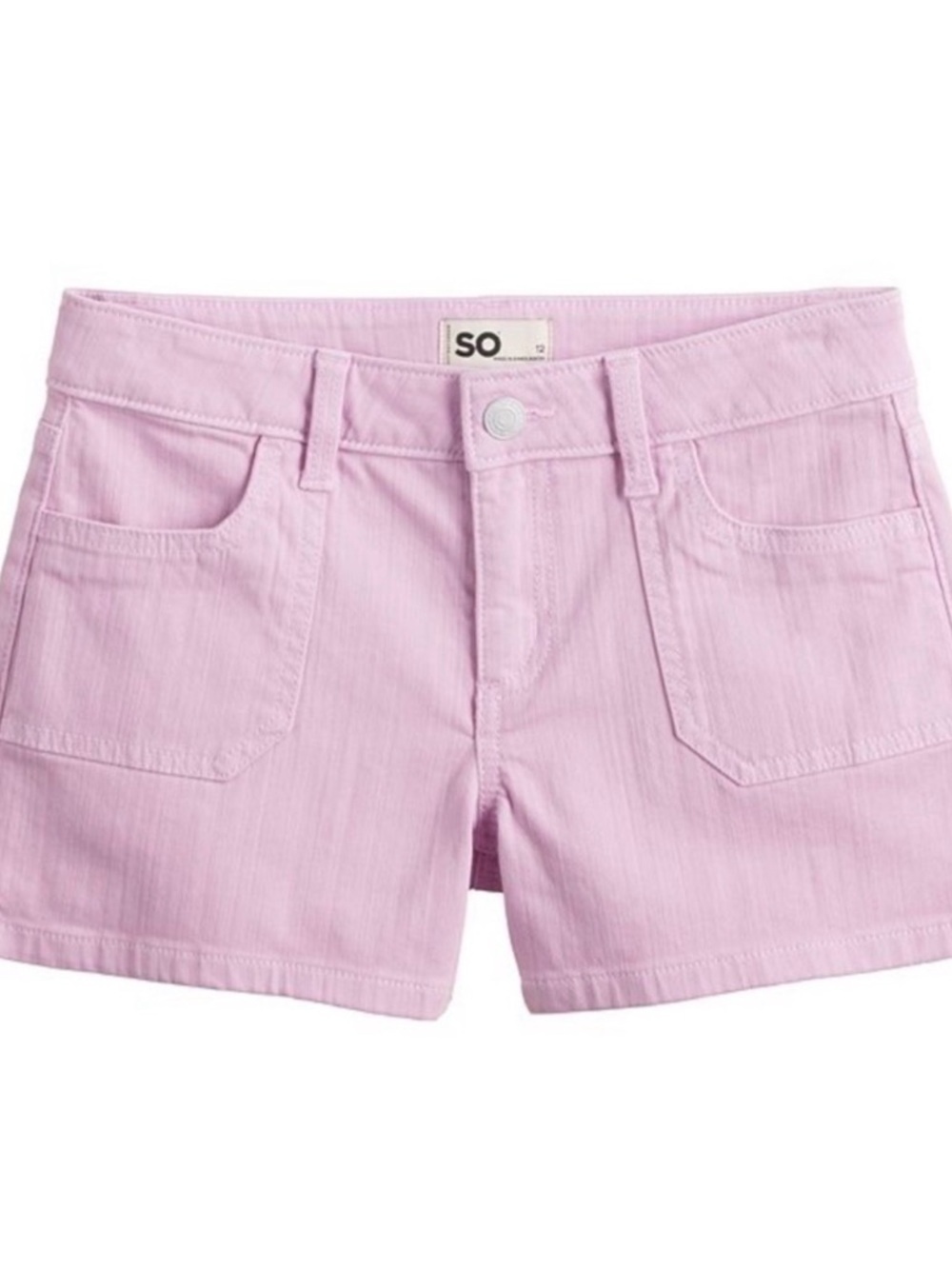 The SO Girls Mid Rise Utility Shorts